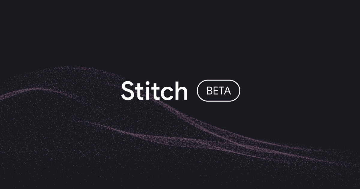 Google Stitch — AI-Native UI Design Tool