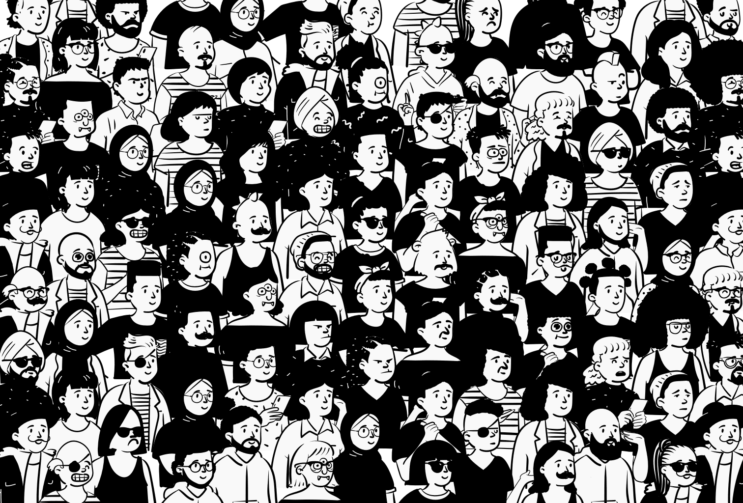 Open Peeps: Hand-drawn people library