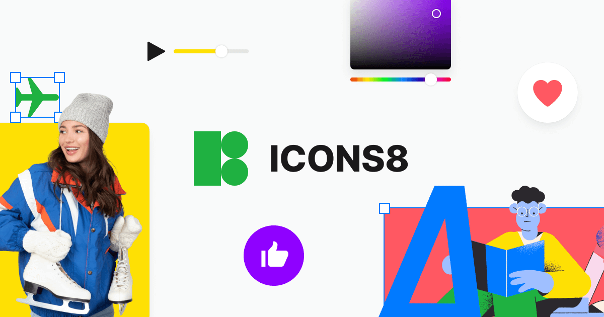 Icons8: Vast Collection of Designer-Friendly Icons for Creative Projects
