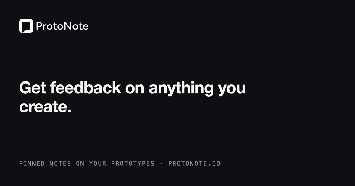ProtoNote