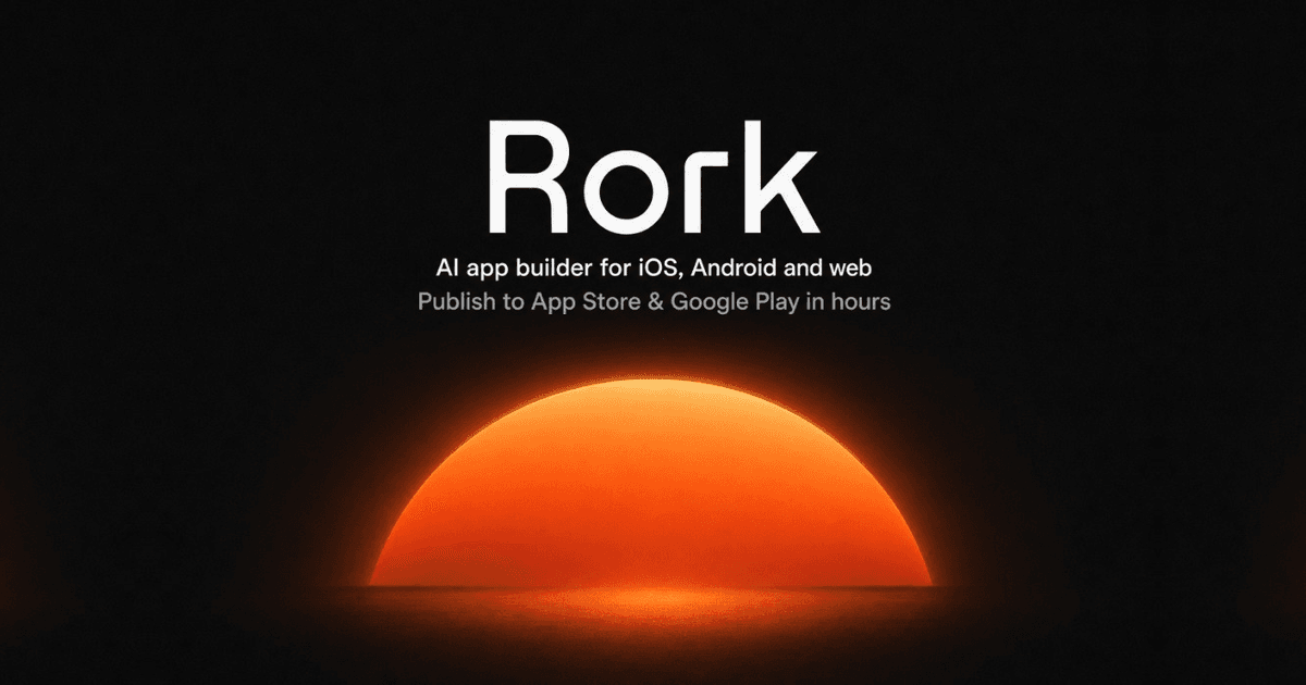 Rork: AI Mobile App Builder